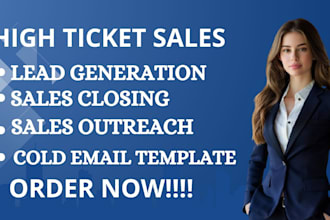 be your high ticket sales closer b2b lead generation cold calling telemarketing