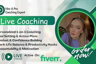 be your professional life and mindset coach business coach