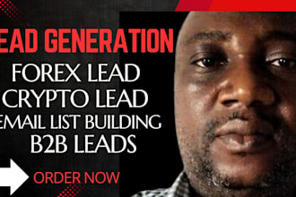 provide HQ forex leads, crypto investor lead, prospect email list, b2b leads
