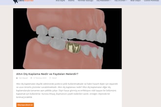 a dental guest post from turkish dentistry niche blog da 13