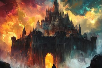 make epic fantasy illustration