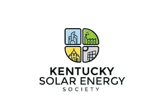 create a modern and unique solar company logo design