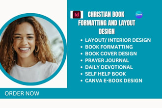 design, format christian ebook, printable planner,  devotional, amazon kdp