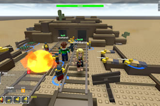 develop roblox simulation shooter tower defense action multiplayer ugc vfx asset