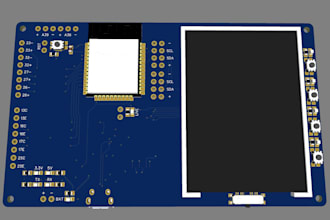schematic design, pcb design, circuit in altium easyeda, esp32, kicad prototype,