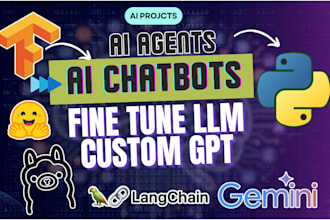 build, finetune chatbots, ai agents for you using langchain and langgraph