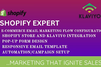 set popup form connect klaviyo and shopify wix site design mailchimp newsletter
