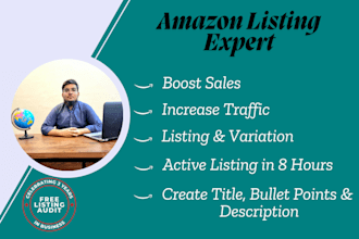 create amazon variation listings and solve error