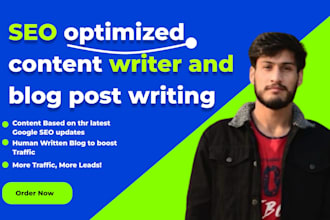 write SEO article writing, content and blog post writing