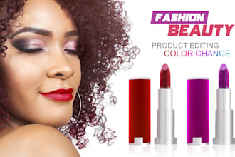 retouch beauty products photo, lifestyle image design