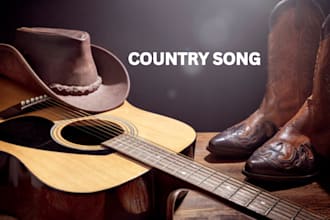 sing alt country song, custom love song folk song indie as a female singer