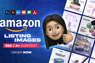 design complete images and videos of amazon product listings