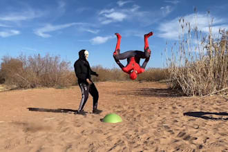 create happy birthday video with my spider man african