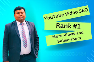 do organic youtube video seo ranking and views naturally
