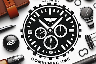 design original watch logo with free vector file