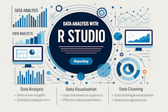 perform statistical data analysis with rstudio or spss