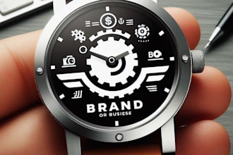 design eye catchy watch logo for your company