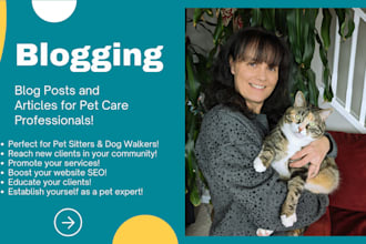 blog for your pet sitting and dog walking business