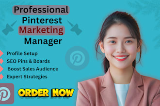 be a professional pinterest marketing manager