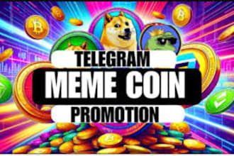 raise solana meme coin promotion, meme coin marketing, telegram crypto promotio