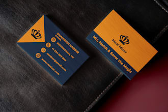 design a clean, modern, stylish business card
