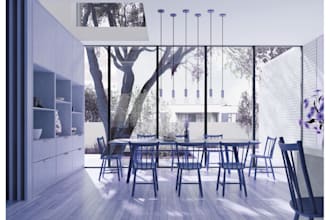 render a realistic 3d building design draw and redraw floor plan for real estate