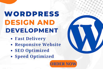 design and develop wordpress website