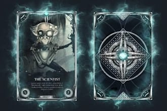 design card game, oracle trading cards, tcg, pokemon, playmat, yugioh, ttrpg
