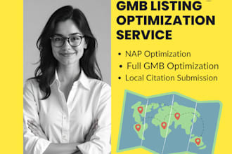 setup gmb listing with local SEO optimization and ranking