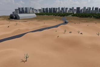 create 3d environment, 3d world, vr world, vrchat world, vrc world,