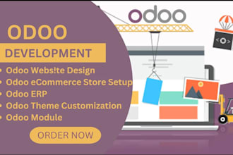 customize and deploy odoo erp, responsive odoo website, develop odoo module