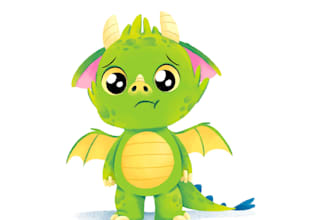 illustrate cute animals for children book