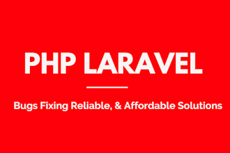 fix php laravel bugs or issue