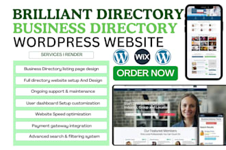 design a brilliant directory website pointfinder listable mylisting or superlist