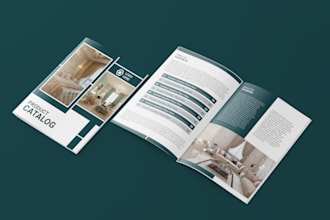design modern catalog and brochure design