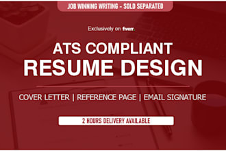 design professional resume cv portfolio pdf in few hrs