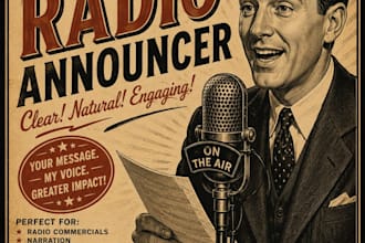be your 1930s radio announcer voice