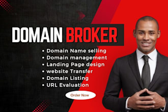 be your domain broker domain manager sell domain research domain connect