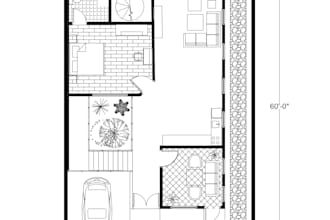 draw architectural plans in autocad 2d