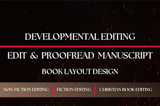 format, proofread christian ebook, developmental edit daily devotional, journal