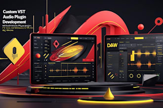 fullstack build vst audio plugin design gui audio plugin fix vst audio plugin