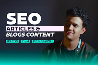 write SEO articles, blogs and spanish content