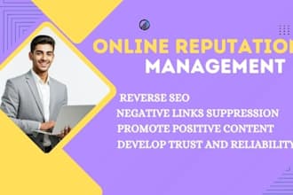 professional online reputation management to foster a favorable digital image