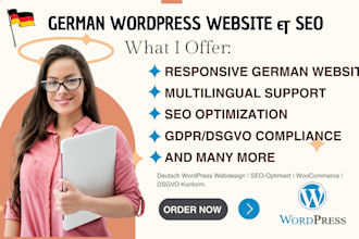 build german wordpress website design deutsch wordpress ecommerce german SEO