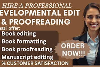 do developmental book editing proofread line copy editing book formatting