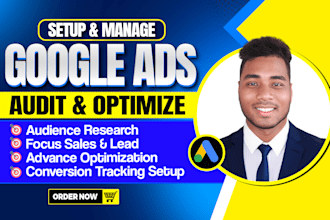 audit and optimize google ads adwords ppc campaigns search ads for maximum ROI