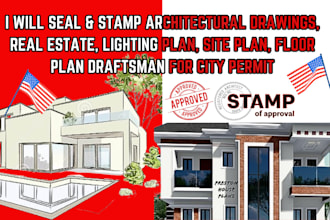 stamp mep takeoff electrical architectural  2d floor plan autocad design for USA