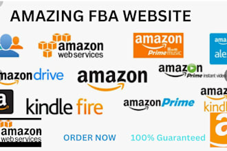 design logo amazon fba etsy ebay shopify ecommerce website walmart approval