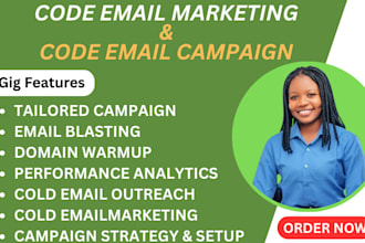 code email marketing outreach email blasting send 1m bulk email campaign gmail