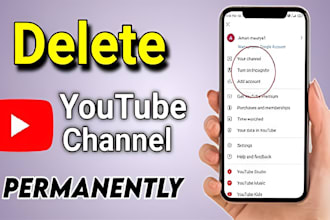 permanently restore your deleted youtube channel and delete unwanted link